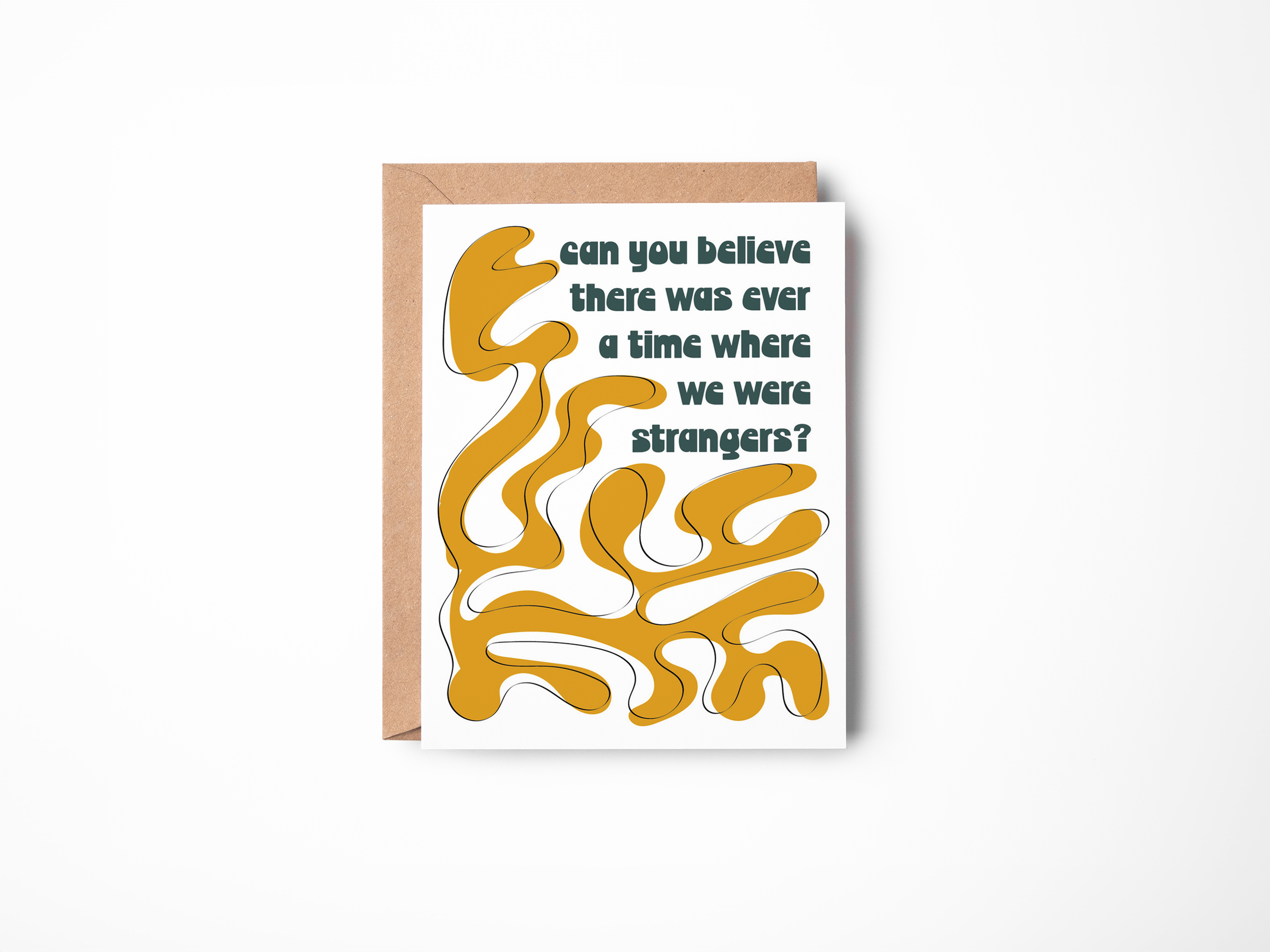 Can You Believe We Were Strangers